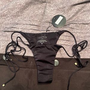 Sommer swim black bikini bottoms